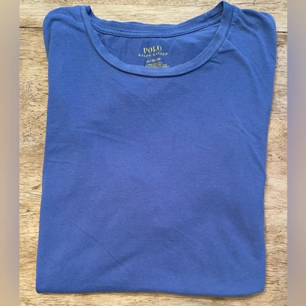 Polo by Ralph Lauren‎ Men’s 2X Slate Blue Short Sleeve Cotton Crew Neck Tee